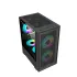 PC POWER DARK FLOW MESH X2 GAMING CASING BK WITH PSU